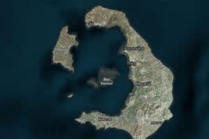 santorini-geografia